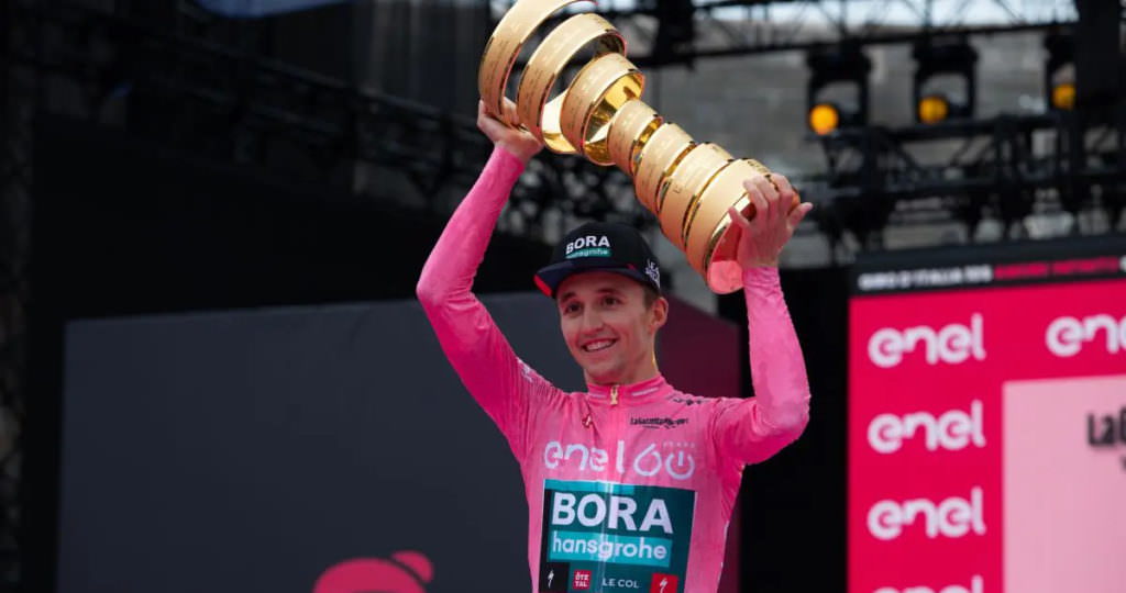Jai Hindley, vincitore del Giro d'Italia 2022
